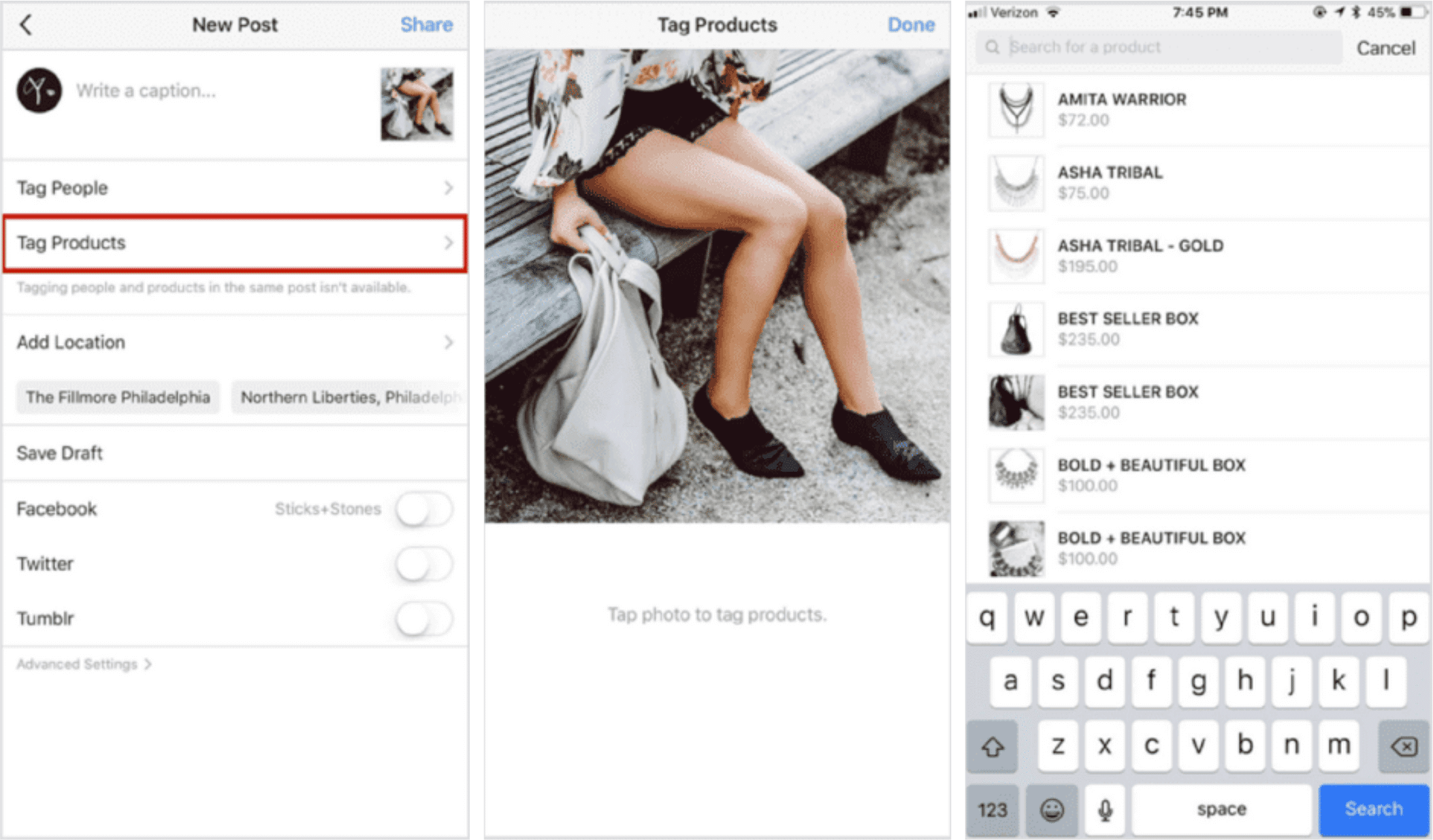 how to make instagram posts shoppable