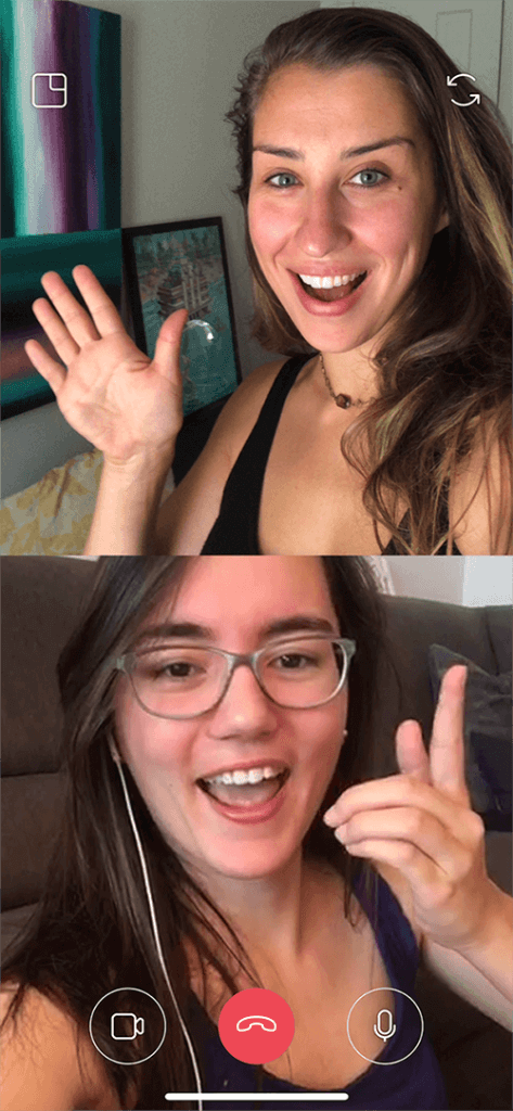 how to use video calling on instagram
