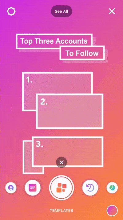 how to use instagram story templates