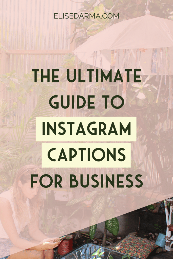instagram captions for business