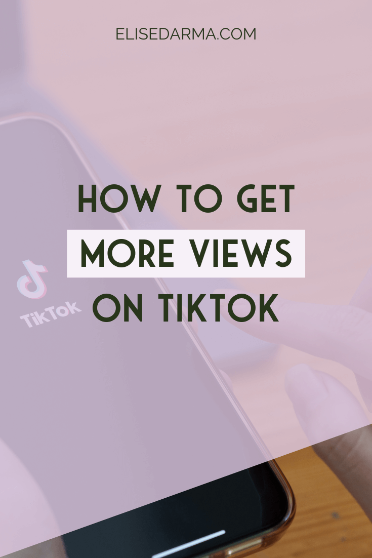 How to get more views on Tiktok.